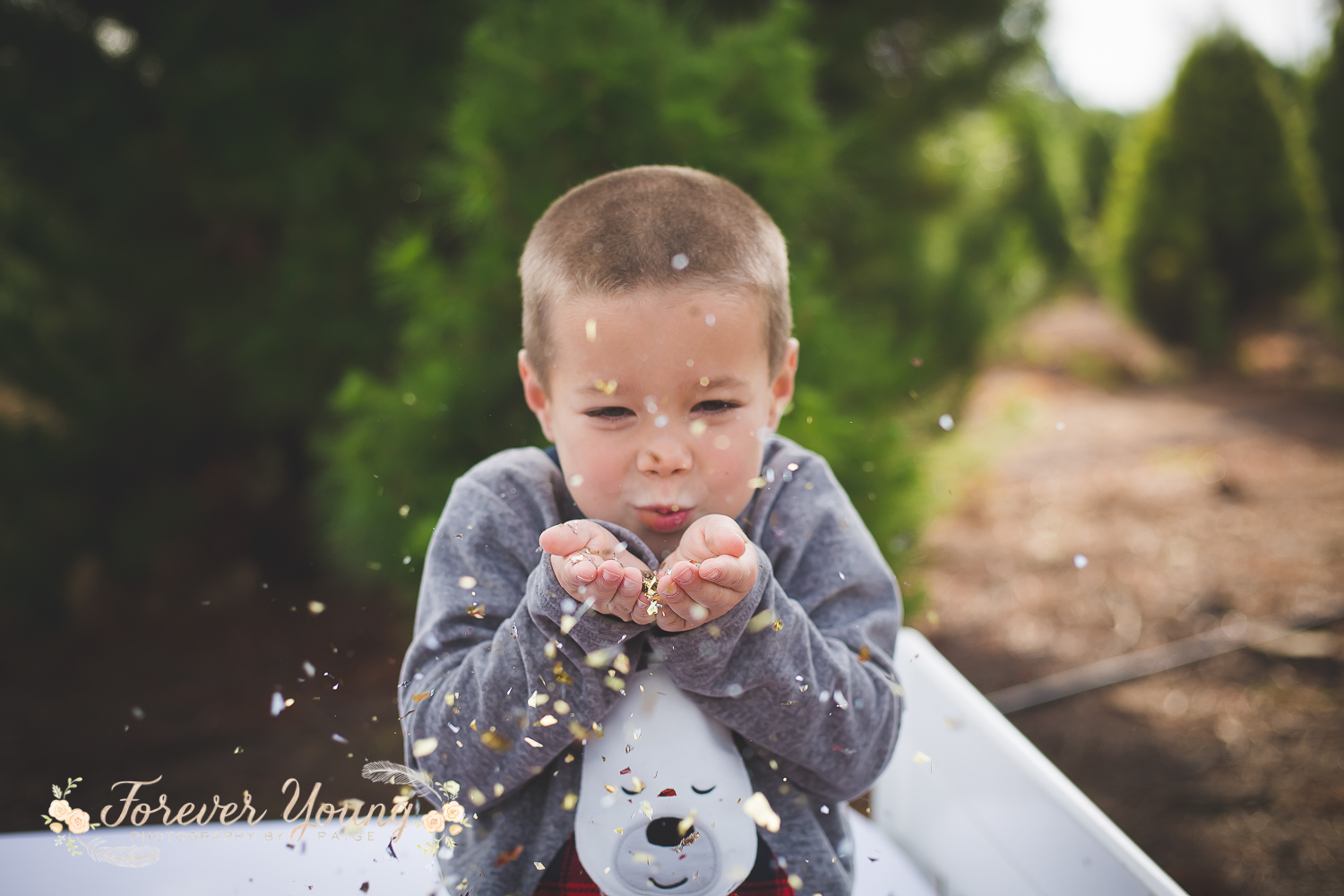 San Diego Christmas Tree Farm Photoshoot | Forever Young Photography By Paige-45