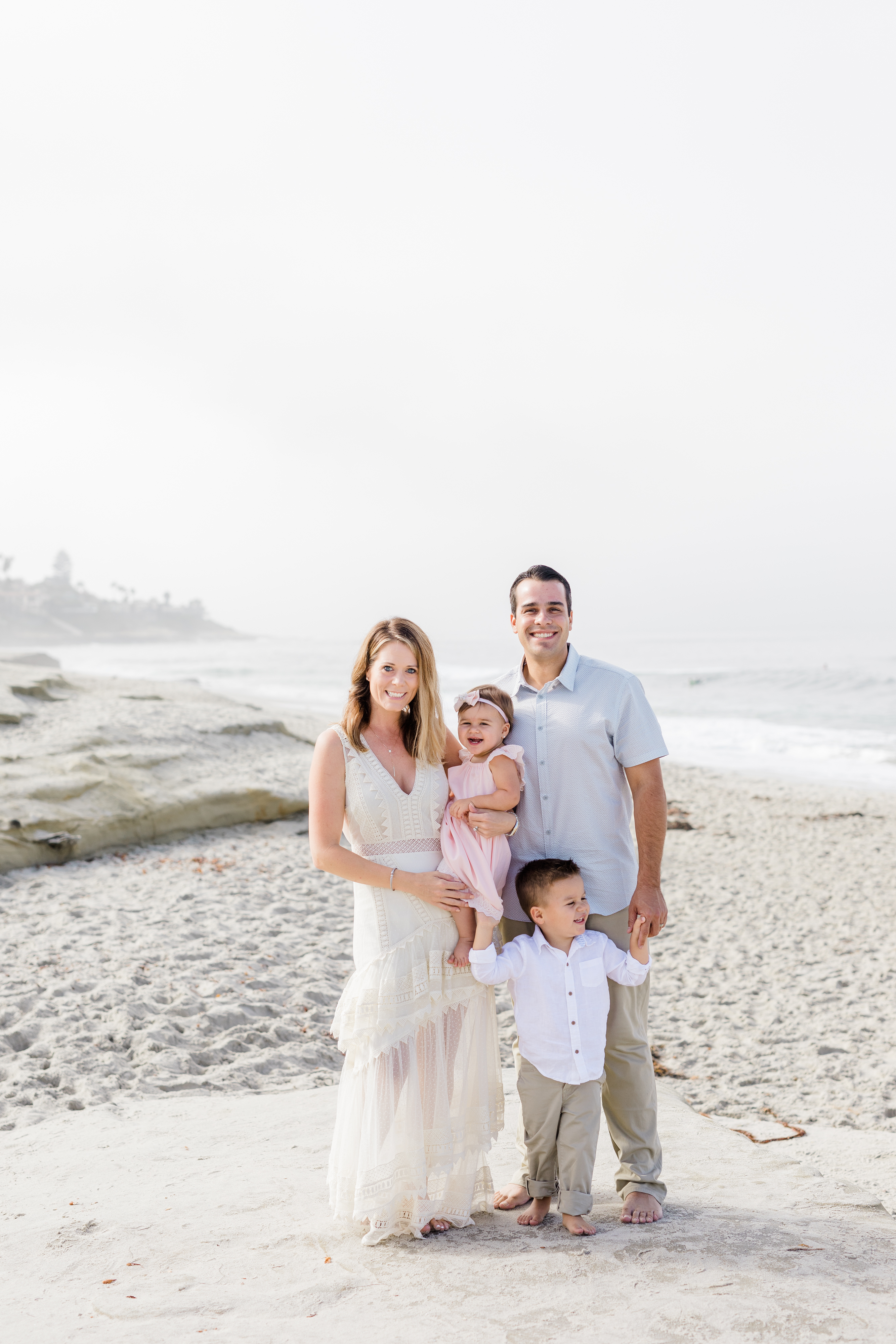 San Diego Beach Family Portraits