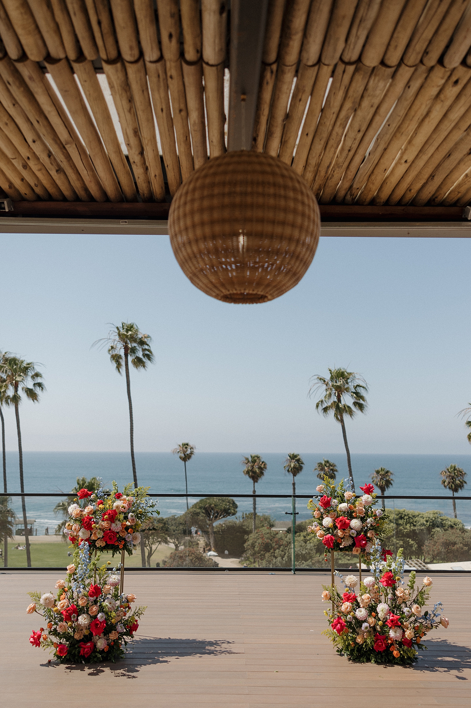 La Jolla Cove Rooftop Wedding