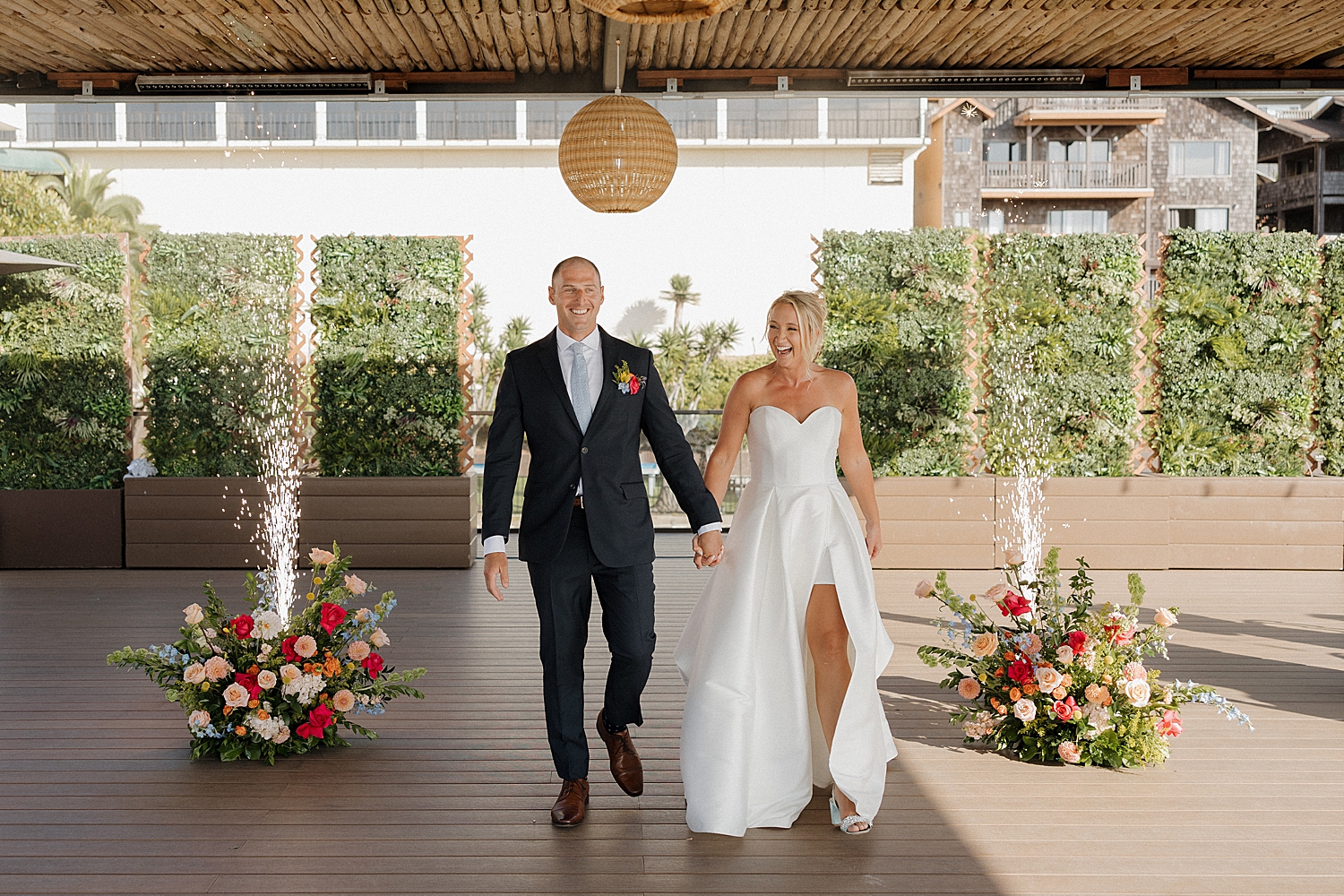 La Jolla Cove Rooftop Wedding