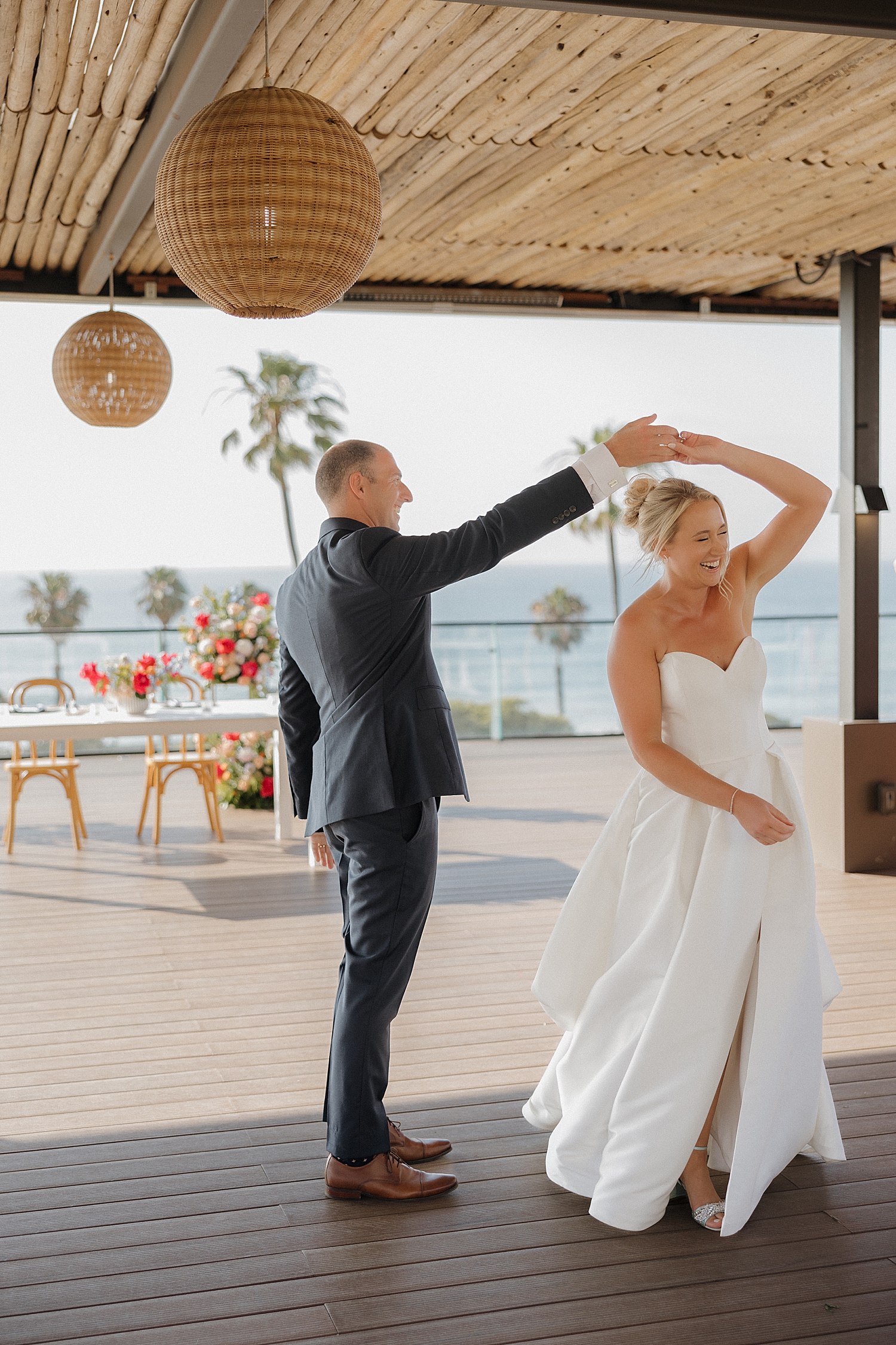 La Jolla Cove Rooftop Wedding