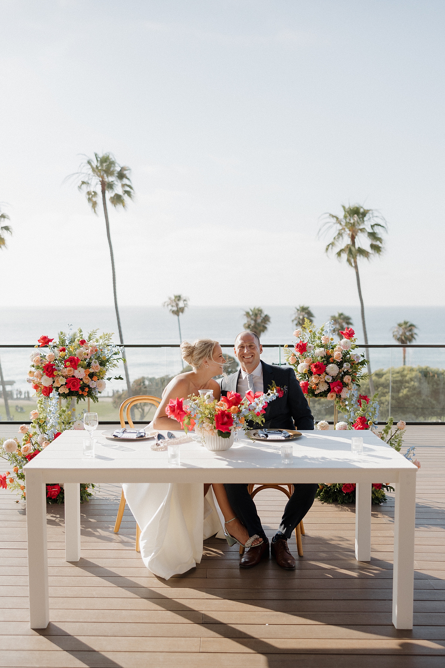 La Jolla Cove Rooftop Wedding