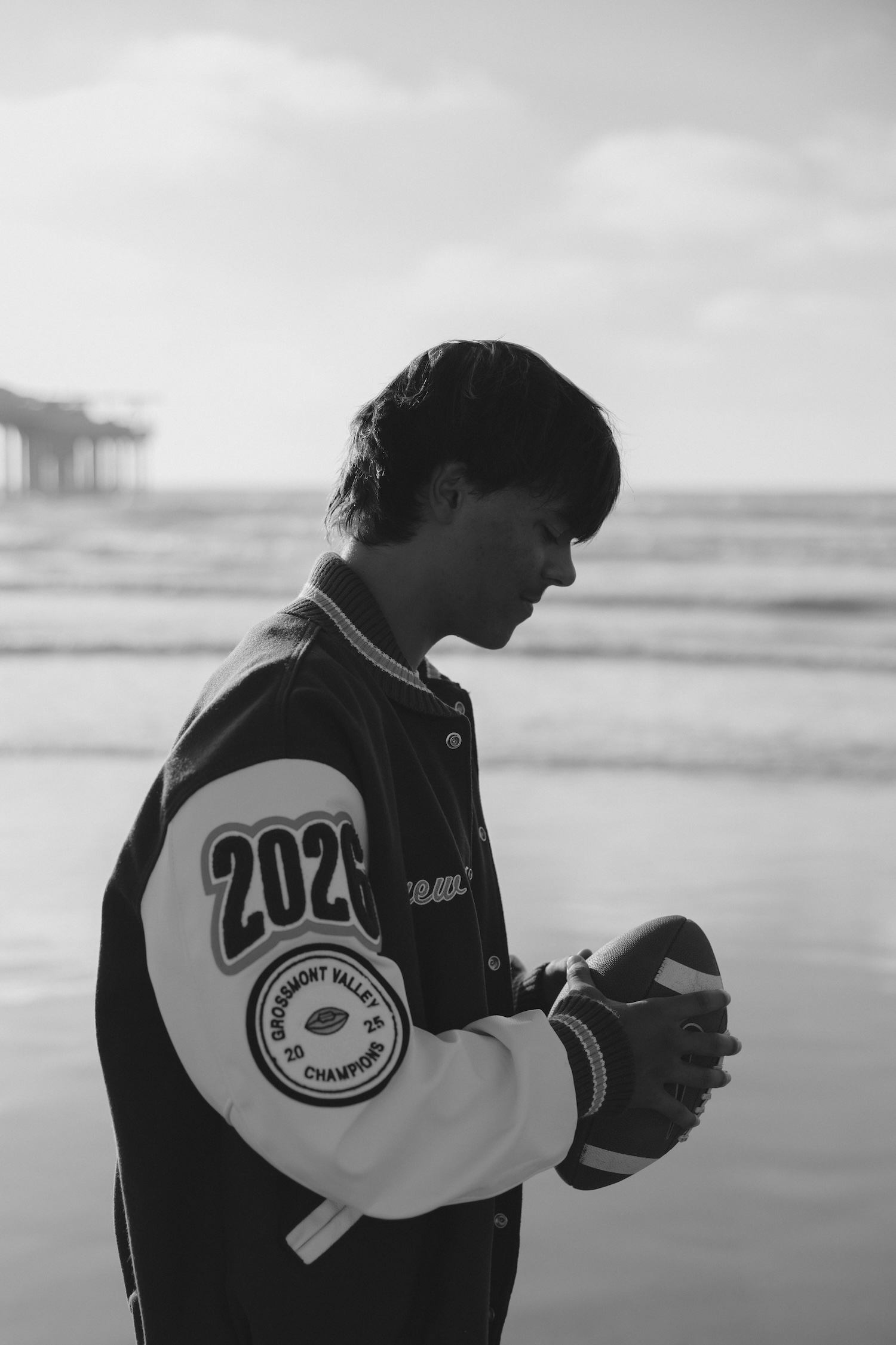 La Jolla Beach Senior Photos