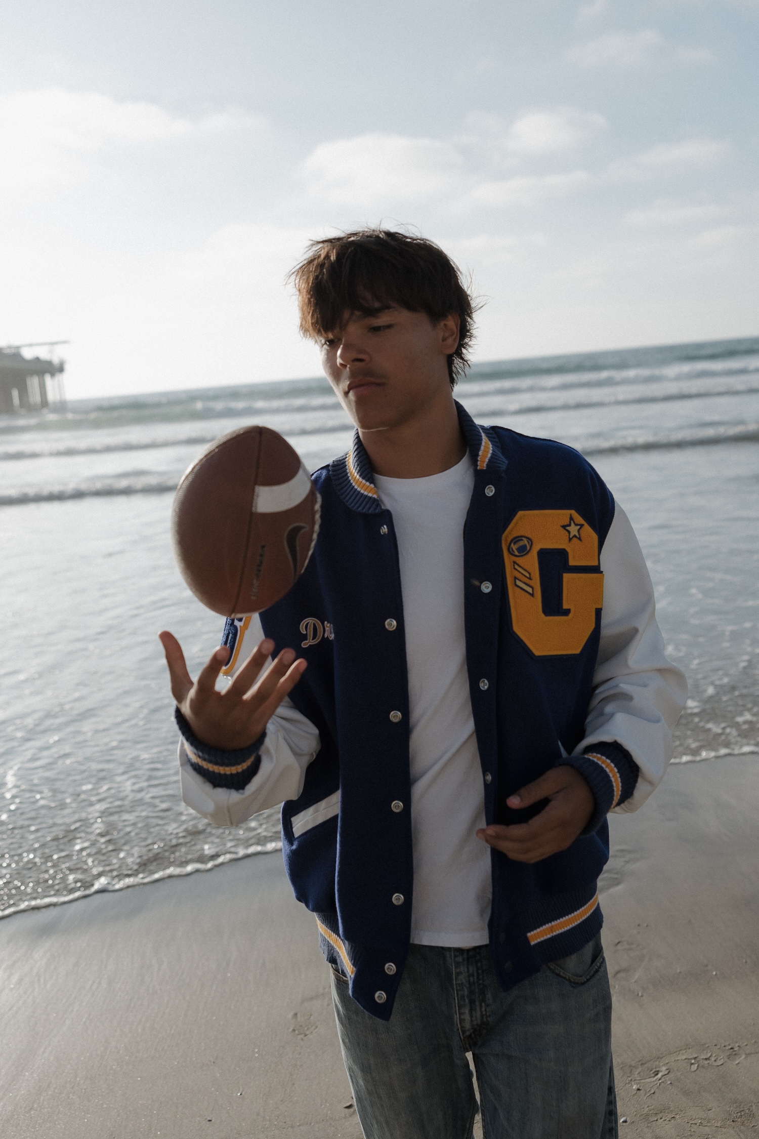 La Jolla Beach Senior Photos