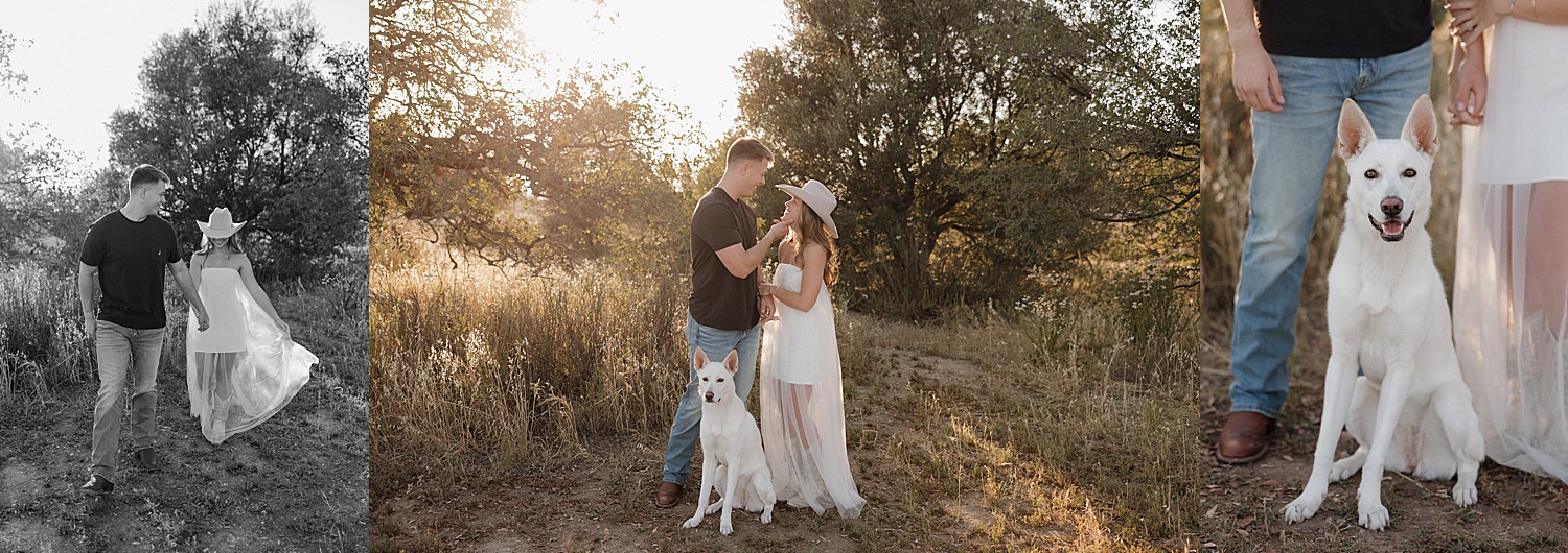 San Diego Countryside Engagement Photos
