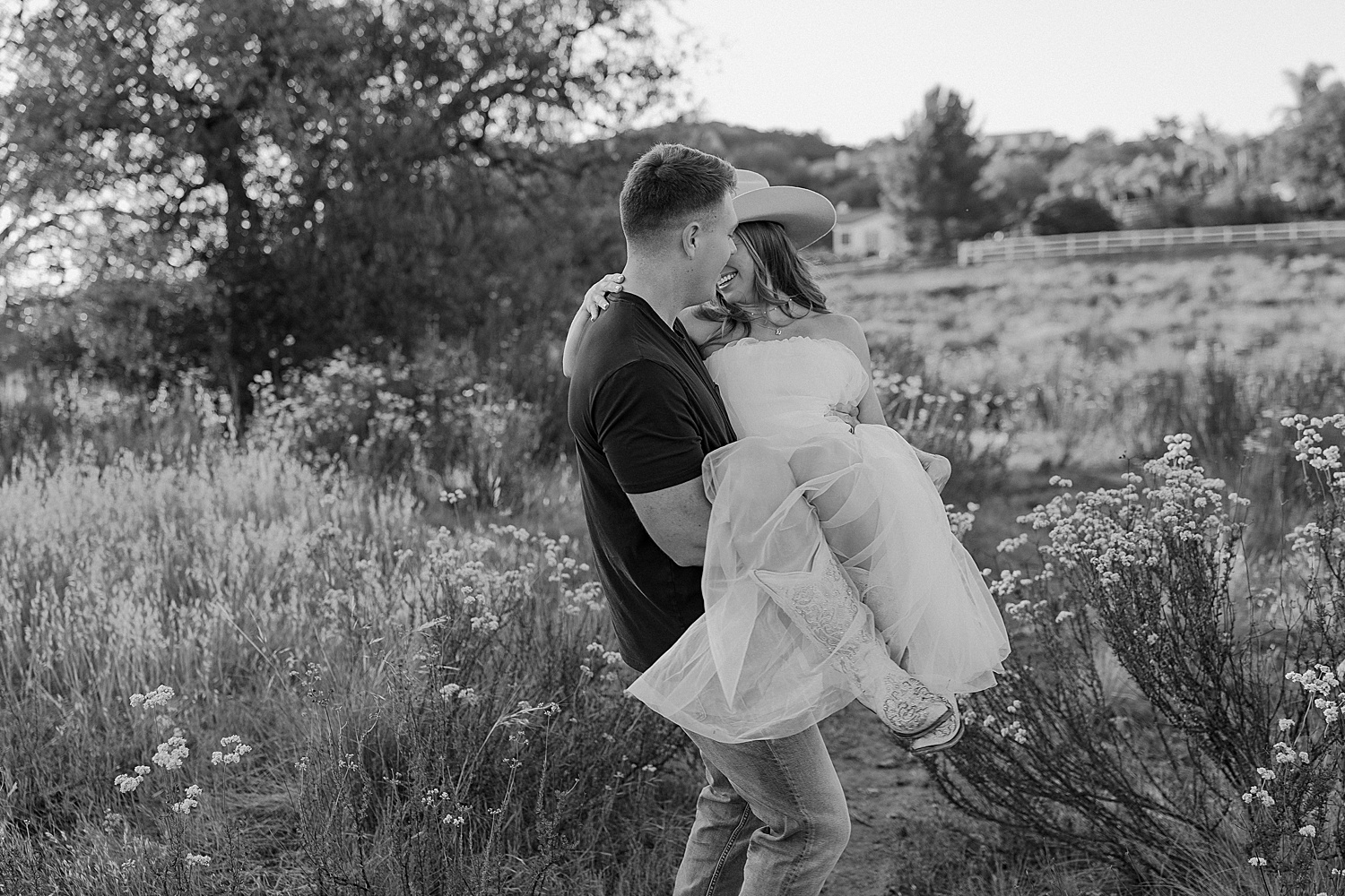 San Diego Countryside Engagement Photos