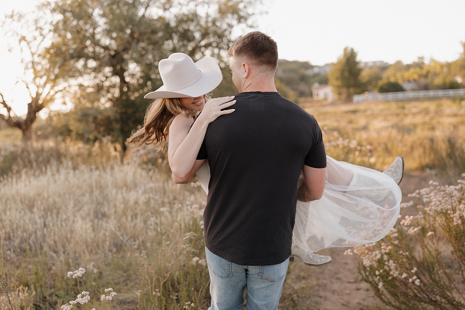 San Diego Countryside Engagement Photos