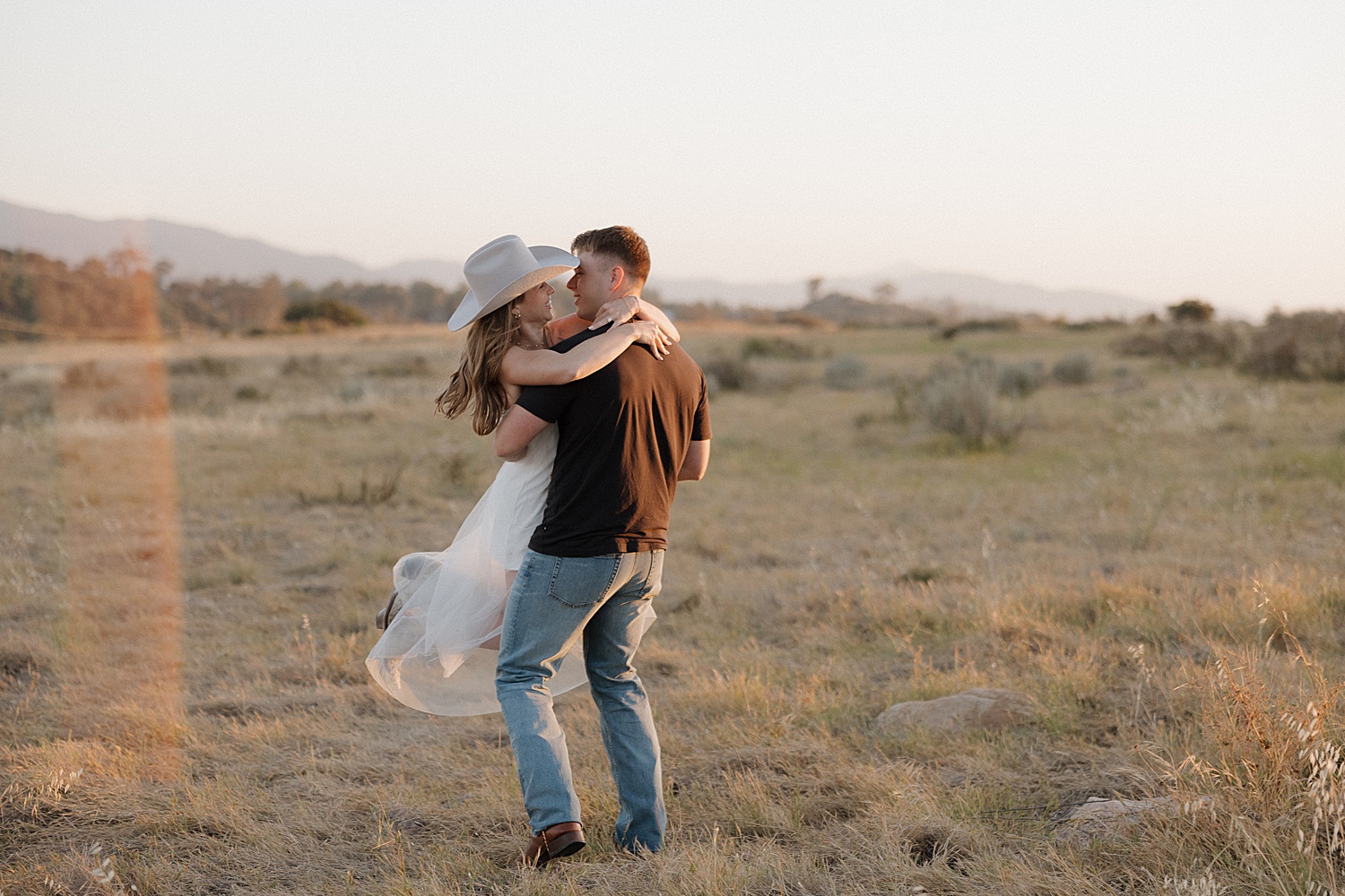 San Diego Countryside Engagement Photos