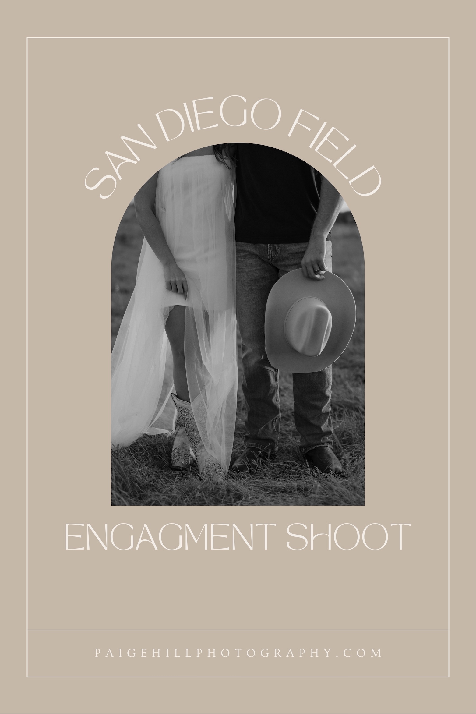 San Diego Countryside Engagement Photos