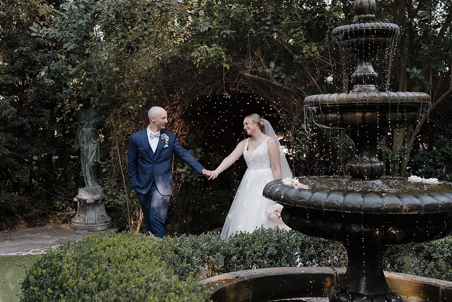 Twin Oaks House Garden Wedding